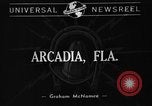 Standbild Broncobusters Arcadia Florida USA, 1941, aus Sekunde 5 historischem Filmmaterial Videoclip 65675053964