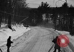 Standbild racing Sled Bridgeton Maine USA, 1941, aus Sekunde 38 historischem Filmmaterial Videoclip 65675053965