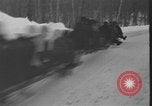 Standbild racing Sled Bridgeton Maine USA, 1941, aus Sekunde 45 historischem Filmmaterial Videoclip 65675053965
