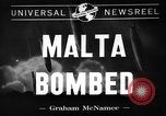 Immagine di Axis Aircraft bomba Malta Malta, 1941, secondo 4 filmato di repertorio 65675053967