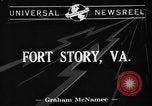 Image bateau radio-commandé Fort Story Virginia USA, 1941, de la seconde 3 séquences d'archives historiques vidéo 65675053971