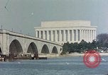 Standbild Lincoln Memorial Washington DC USA, 1945, aus Sekunde 31 historischem Filmmaterial Videoclip 65675053976