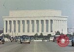 Standbild Lincoln Memorial Washington DC USA, 1945, aus Sekunde 54 historischem Filmmaterial Videoclip 65675053976