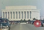 Standbild Lincoln Memorial Washington DC USA, 1945, aus Sekunde 58 historischem Filmmaterial Videoclip 65675053976