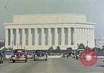 Standbild Lincoln Memorial Washington DC USA, 1945, aus Sekunde 61 historischem Filmmaterial Videoclip 65675053976
