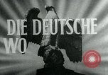 Immagine di Funerale militare per il pilota tedesco di ACE Helmut Quaresima Germania, 1944, secondo 6 filmato di repertorio 65675053982