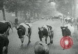 Immagine di Persone evacuare bombardato fuori città tedesca Germania, 1944, secondo 54 filmato di repertorio 65675053986