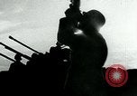 Image of German antiaircraft guns firing at British aircraft French Coast European Theater, 1941, second 4 stock footage video 65675053993