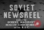Standbild Josef Cyrankiewicz Russland Sowjetunion, 1947, aus Sekunde 30 historischem Filmmaterial Videoclip 65675054021