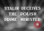 Standbild Josef Cyrankiewicz Russland Sowjetunion, 1947, aus Sekunde 34 historischem Filmmaterial Videoclip 65675054021