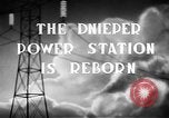 Standbild Dnepr Kraftwerk Ukraine, 1947, aus Sekunde 3 historischem Filmmaterial Videoclip 65675054022