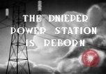 Standbild Dnepr Kraftwerk Ukraine, 1947, aus Sekunde 4 historischem Filmmaterial Videoclip 65675054022