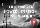 Standbild Dnepr Kraftwerk Ukraine, 1947, aus Sekunde 5 historischem Filmmaterial Videoclip 65675054022