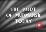 Image site de Port Mourmansk la Russie soviétique, 1947, de la seconde 3 séquences d'archives historiques vidéo 65675054024
