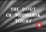 Image site de Port Mourmansk la Russie soviétique, 1947, de la seconde 5 séquences d'archives historiques vidéo 65675054024
