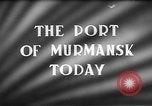 Image site de Port Mourmansk la Russie soviétique, 1947, de la seconde 6 séquences d'archives historiques vidéo 65675054024