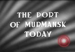 Image site de Port Mourmansk la Russie soviétique, 1947, de la seconde 7 séquences d'archives historiques vidéo 65675054024