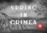 Image of vineyards of Crimea in spring Crimea Ukraine, 1947, second 3 stock footage video 65675054026