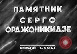 Immagine di Istituto siberiano della metallurgia statua di Ordzhonikidze Novokuznetsk Russia Unione Sovietica, 1949, secondo 4 filmato di repertorio 65675054028