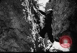 Image of Climbing Ai-Petri peak Crimea Soviet Union, 1949, second 40 stock footage video 65675054031