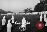 Immagine di Cerimonia KKK a Stone Mountain Stone Mountain Georgia USA, 1935, secondo 3 filmato di repertorio 65675054109