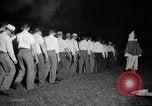 Image of Ku Klux Klan field induction ceremony Stone Mountain Georgia USA, 1935, second 1 stock footage video 65675054110