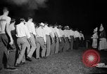 Image of Ku Klux Klan field induction ceremony Stone Mountain Georgia USA, 1935, second 3 stock footage video 65675054110