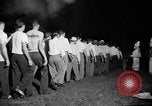 Image of Ku Klux Klan field induction ceremony Stone Mountain Georgia USA, 1935, second 4 stock footage video 65675054110