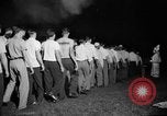 Image of Ku Klux Klan field induction ceremony Stone Mountain Georgia USA, 1935, second 5 stock footage video 65675054110