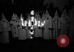 Image of Ku Klux Klan field induction ceremony Stone Mountain Georgia USA, 1935, second 6 stock footage video 65675054110