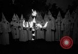 Image of Ku Klux Klan field induction ceremony Stone Mountain Georgia USA, 1935, second 7 stock footage video 65675054110
