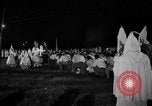 Image of Ku Klux Klan field induction ceremony Stone Mountain Georgia USA, 1935, second 8 stock footage video 65675054110