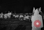 Image of Ku Klux Klan field induction ceremony Stone Mountain Georgia USA, 1935, second 10 stock footage video 65675054110