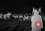 Image of Ku Klux Klan field induction ceremony Stone Mountain Georgia USA, 1935, second 11 stock footage video 65675054110