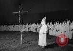 Image of Ku Klux Klan field induction ceremony Stone Mountain Georgia USA, 1935, second 17 stock footage video 65675054110