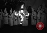 Image of Ku Klux Klan field induction ceremony Stone Mountain Georgia USA, 1935, second 23 stock footage video 65675054110