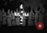 Image of Ku Klux Klan field induction ceremony Stone Mountain Georgia USA, 1935, second 24 stock footage video 65675054110