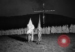 Image of Ku Klux Klan field induction ceremony Stone Mountain Georgia USA, 1935, second 29 stock footage video 65675054110