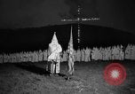 Image of Ku Klux Klan field induction ceremony Stone Mountain Georgia USA, 1935, second 33 stock footage video 65675054110