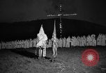 Image of Ku Klux Klan field induction ceremony Stone Mountain Georgia USA, 1935, second 34 stock footage video 65675054110