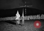Image of Ku Klux Klan field induction ceremony Stone Mountain Georgia USA, 1935, second 35 stock footage video 65675054110