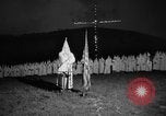 Image of Ku Klux Klan field induction ceremony Stone Mountain Georgia USA, 1935, second 36 stock footage video 65675054110