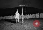 Image of Ku Klux Klan field induction ceremony Stone Mountain Georgia USA, 1935, second 37 stock footage video 65675054110