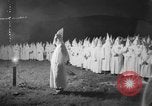Image of Ku Klux Klan field induction ceremony Stone Mountain Georgia USA, 1935, second 43 stock footage video 65675054110
