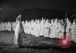 Image of Ku Klux Klan field induction ceremony Stone Mountain Georgia USA, 1935, second 44 stock footage video 65675054110