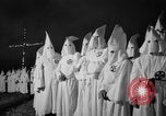 Image of Ku Klux Klan field induction ceremony Stone Mountain Georgia USA, 1935, second 48 stock footage video 65675054110