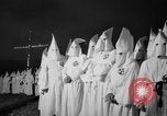 Image of Ku Klux Klan field induction ceremony Stone Mountain Georgia USA, 1935, second 49 stock footage video 65675054110