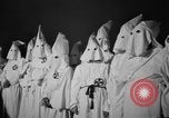 Image of Ku Klux Klan field induction ceremony Stone Mountain Georgia USA, 1935, second 59 stock footage video 65675054110