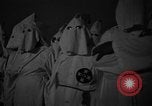 Image of Ku Klux Klan field induction ceremony Stone Mountain Georgia USA, 1935, second 62 stock footage video 65675054110
