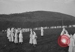 Image of KKK members ceremony Stone Mountain Georgia USA, 1935, second 3 stock footage video 65675054111